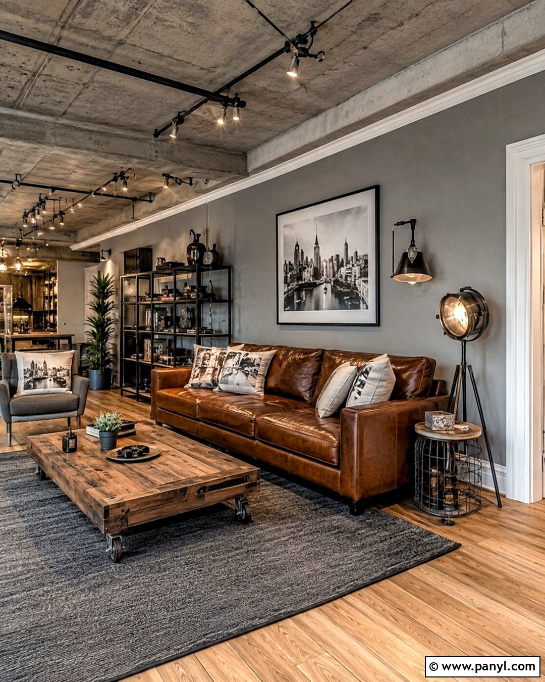 Industrial Gray Walls With White Trim - 20 White Trim With Gray Walls