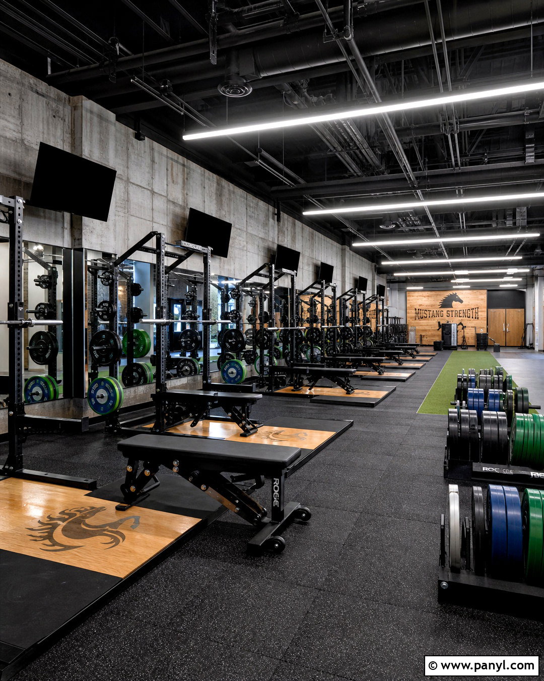 Industrial Gym Interior - 20 gym interior design ideas