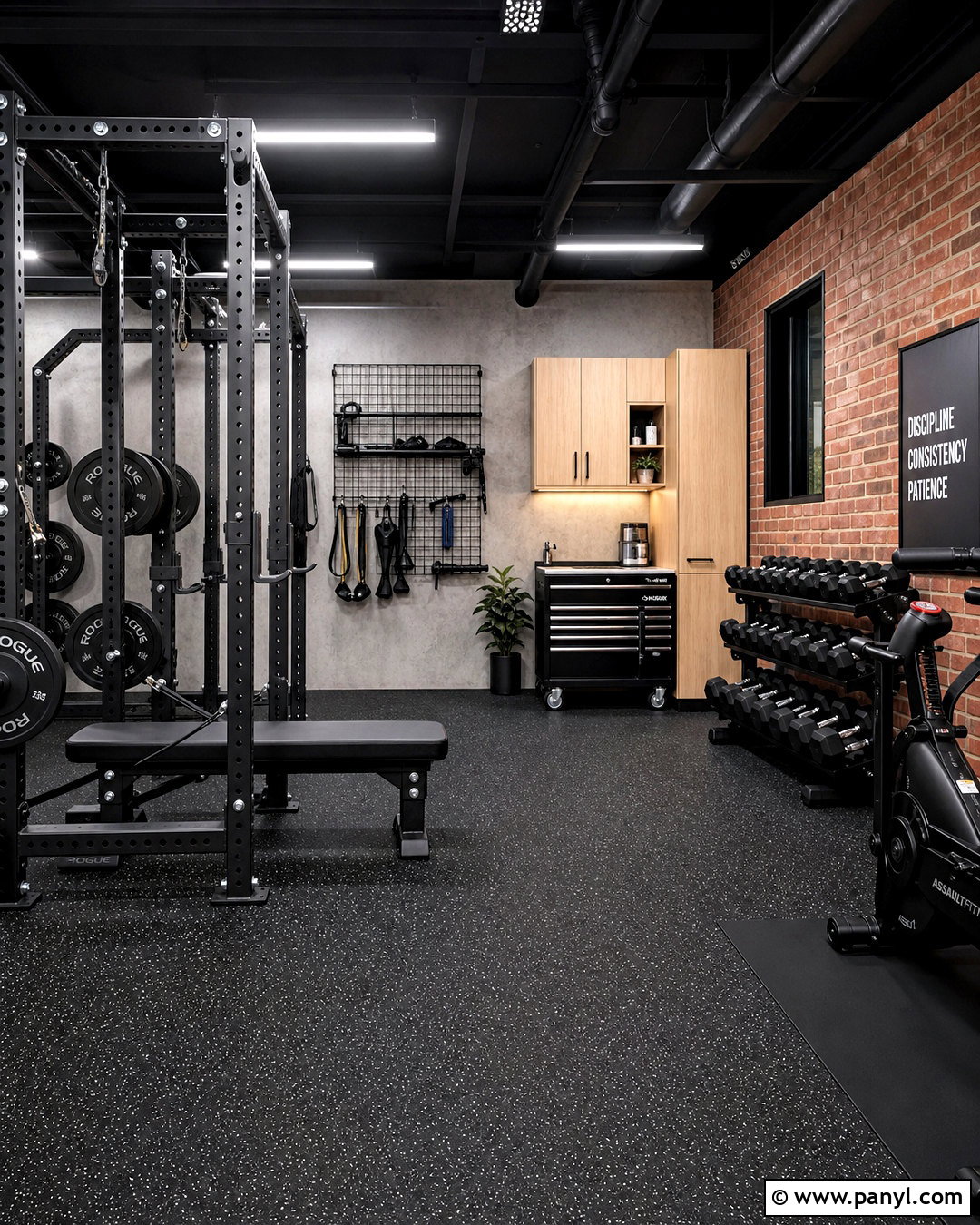 Industrial House Gym Room - 20 house gym room ideas