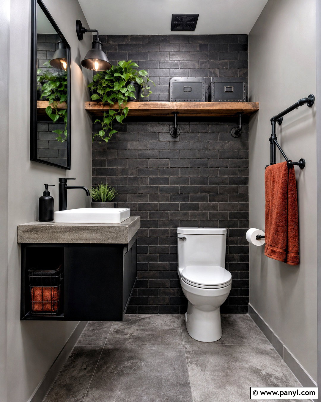 Industrial Little Toilet - 20 little toilet ideas