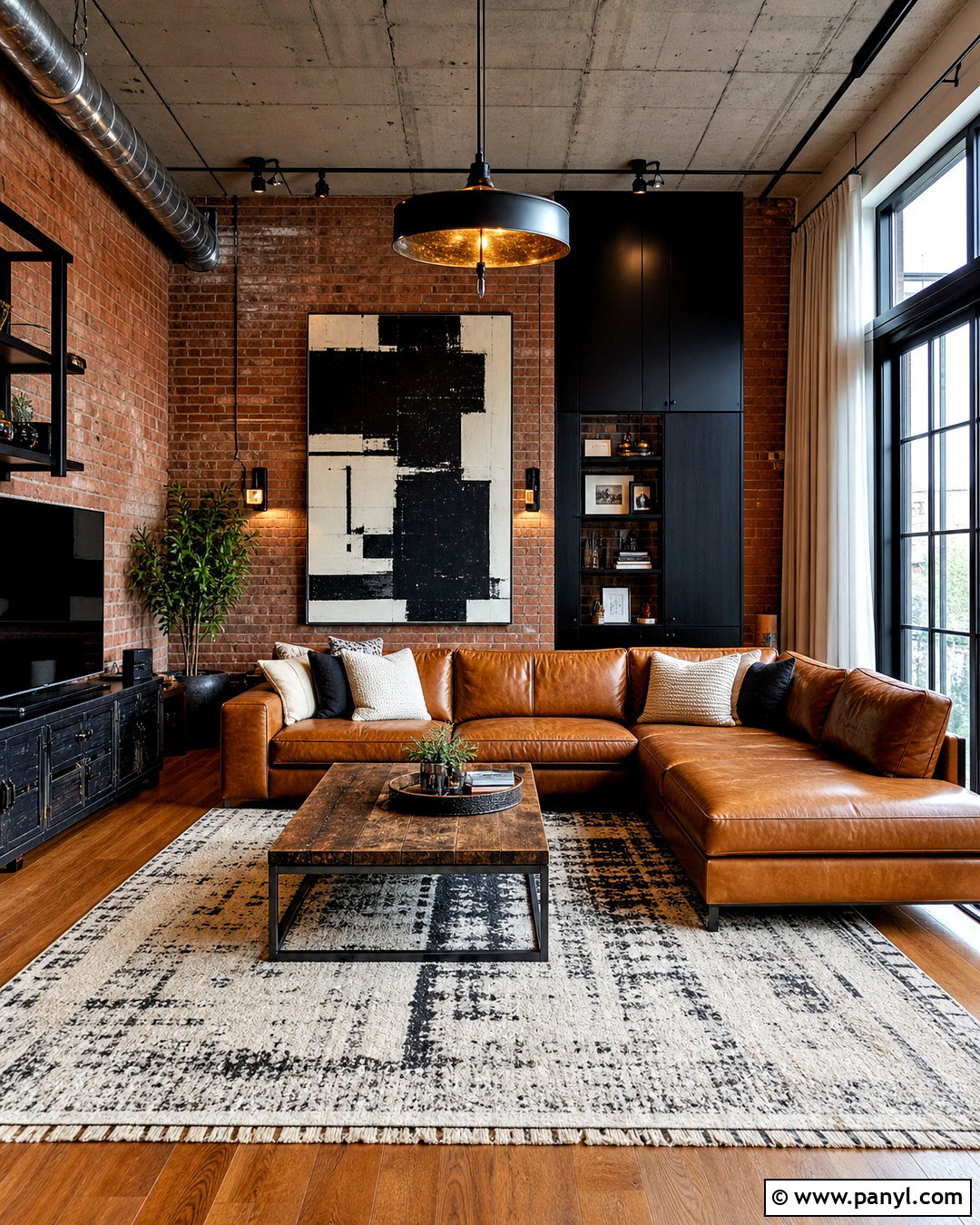Industrial Living Room - 20 living room inspiration ideas