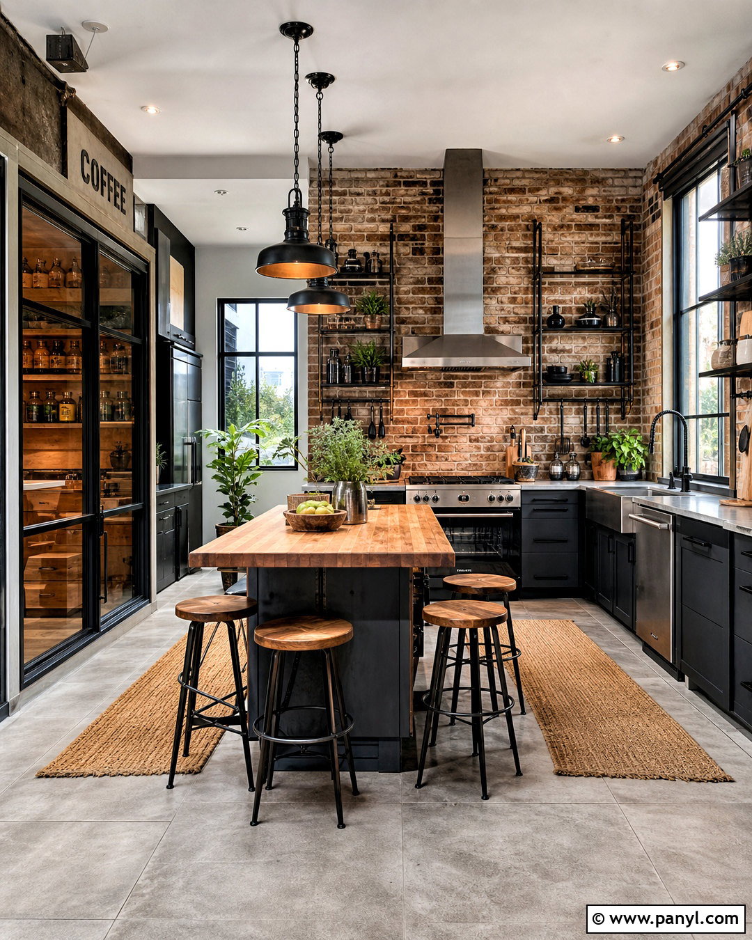 Industrial Loft Kitchen - 20 kitchen inspo ideas