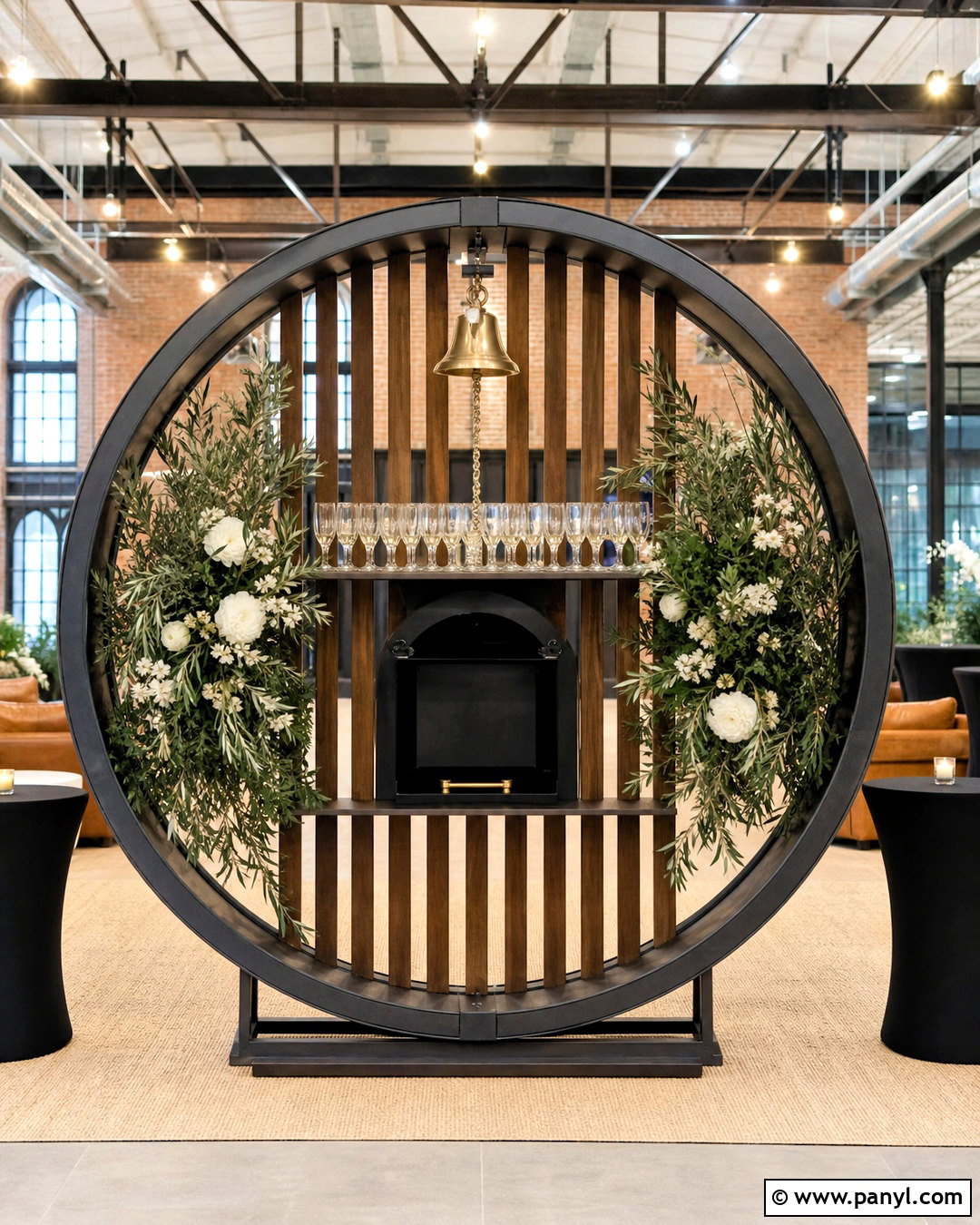 Industrial Metal Ring For Champagne Wall - 20 ring for champagne wall ideas