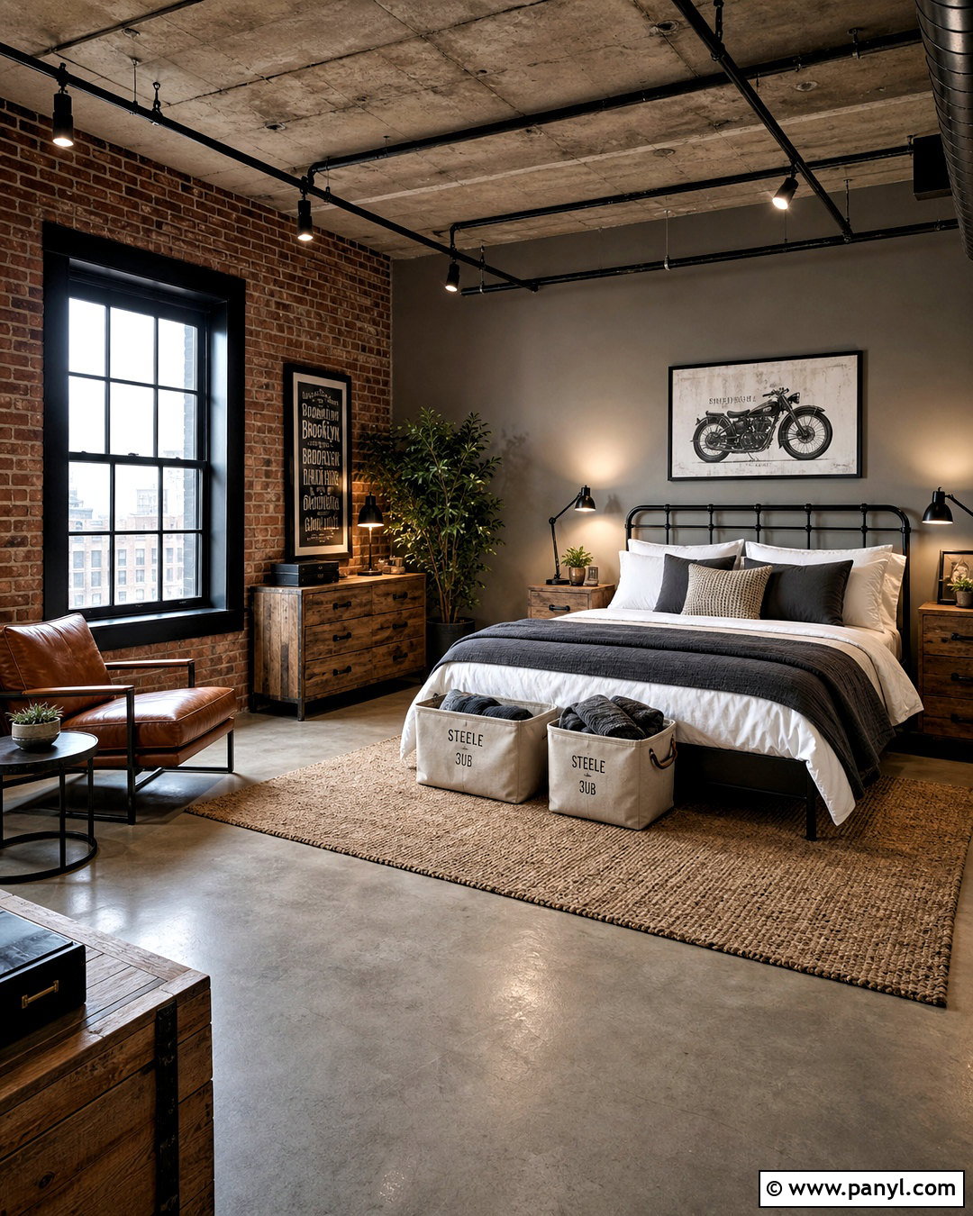 Industrial Room - 20 room ideas aesthetic ideas