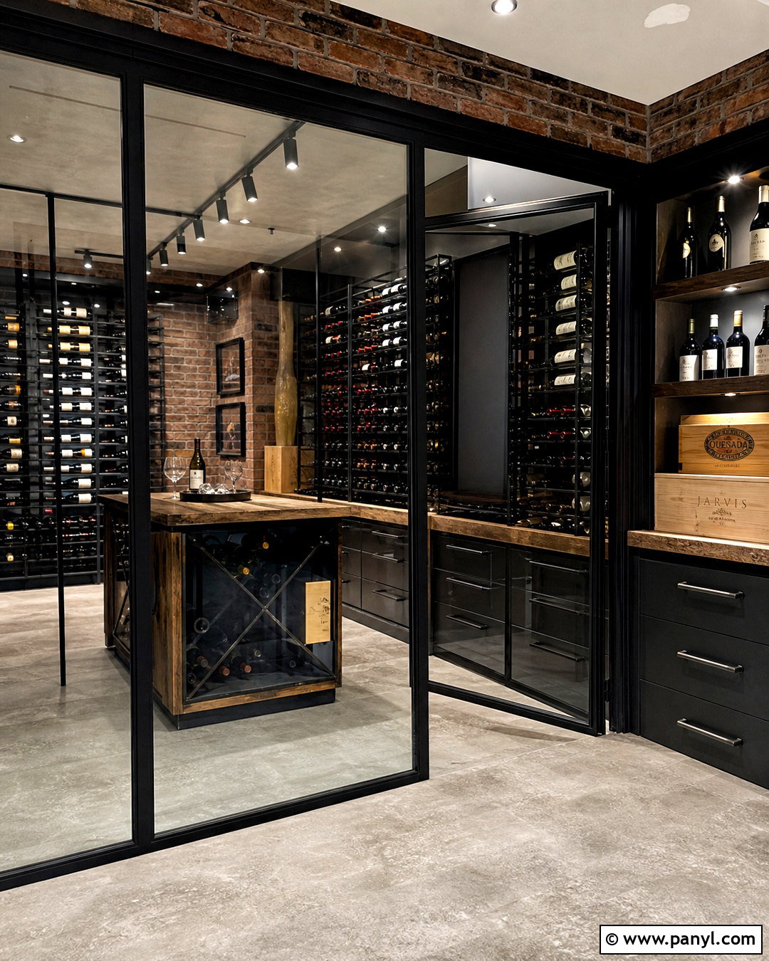 Industrial Wine Cellar - 20 simple wine cellar ideas