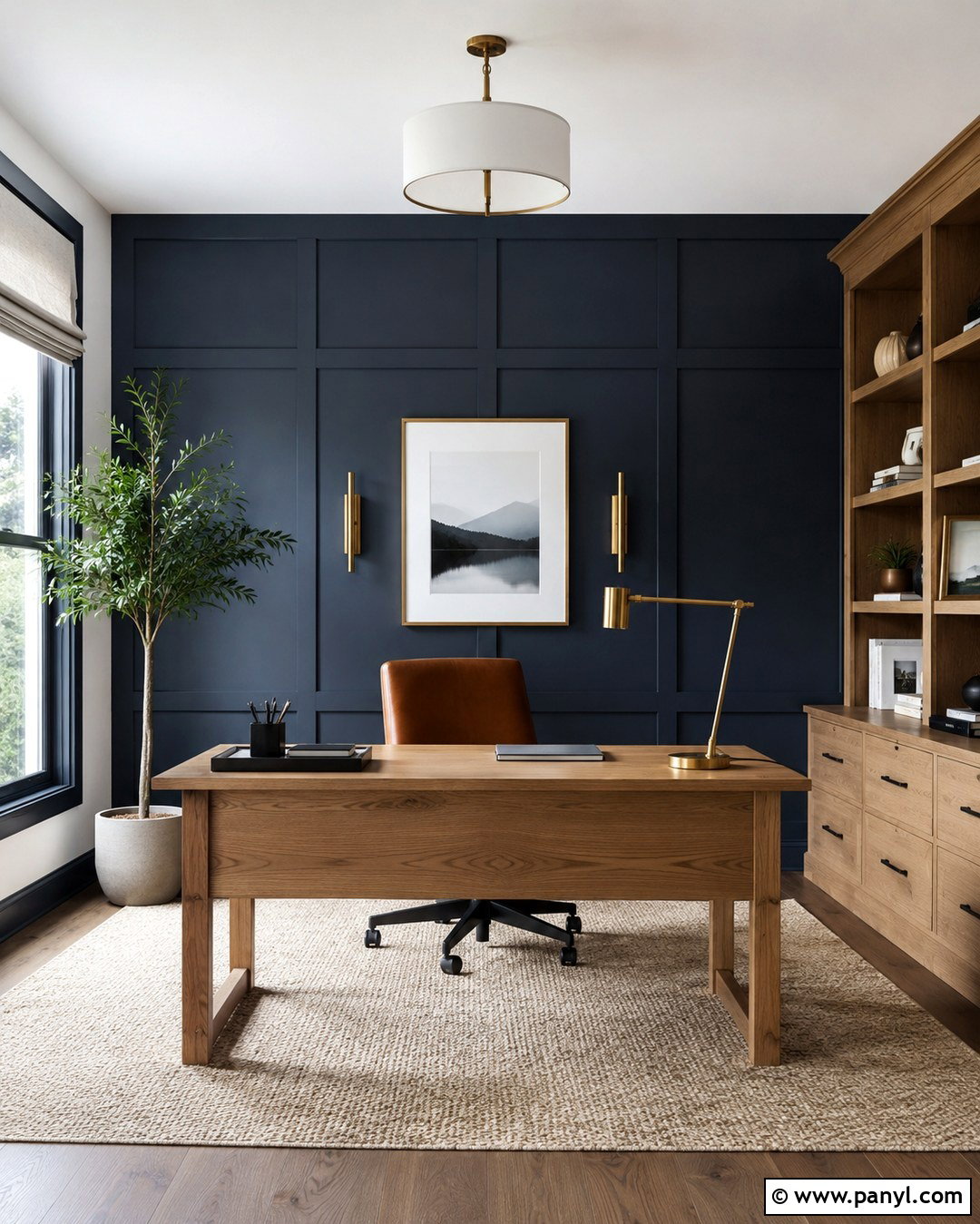 Inky Blue Accent Wall - 20 Accent Wall Colors 2027