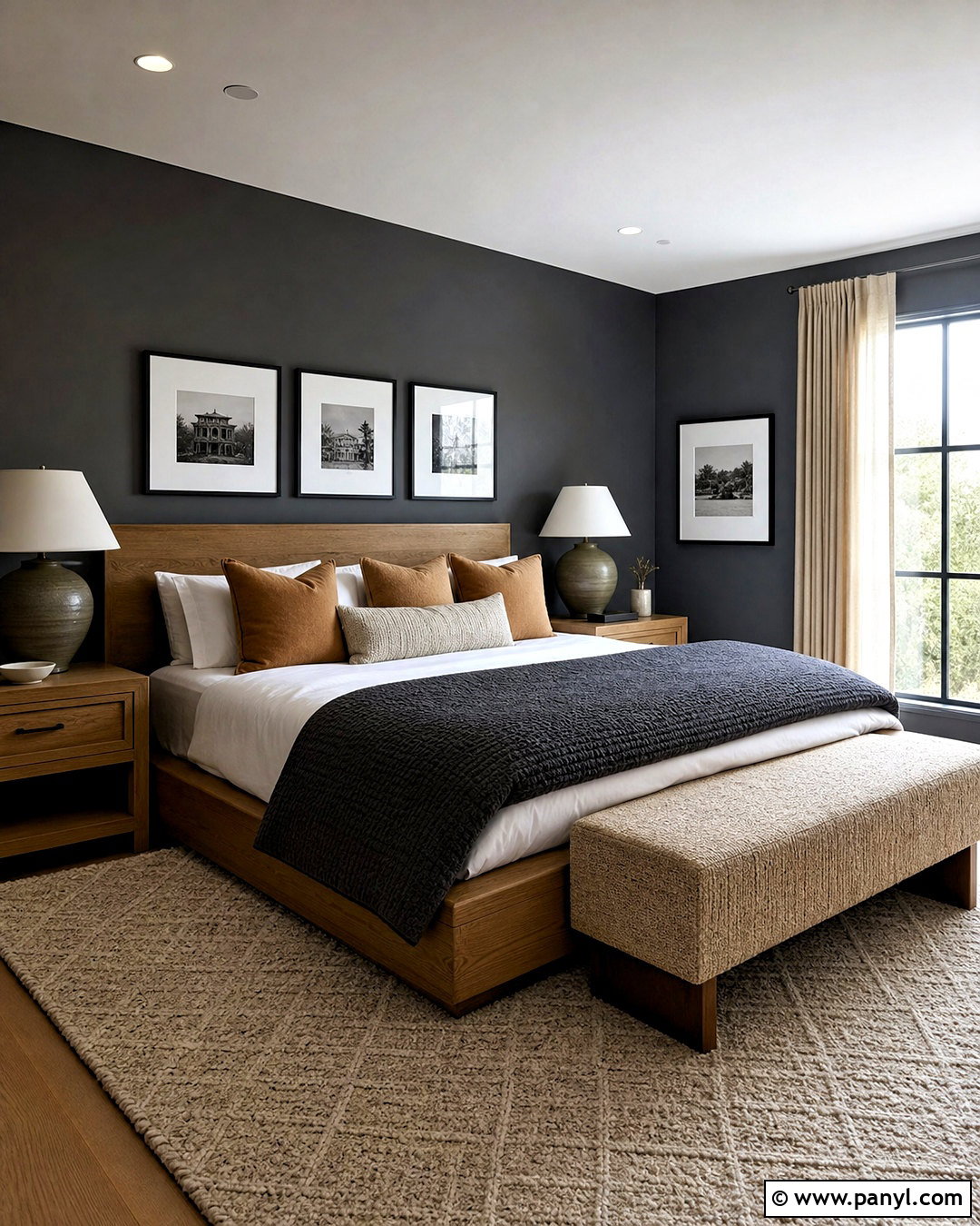 Iron Gray Wall Paint - 20 dark wall paint colors