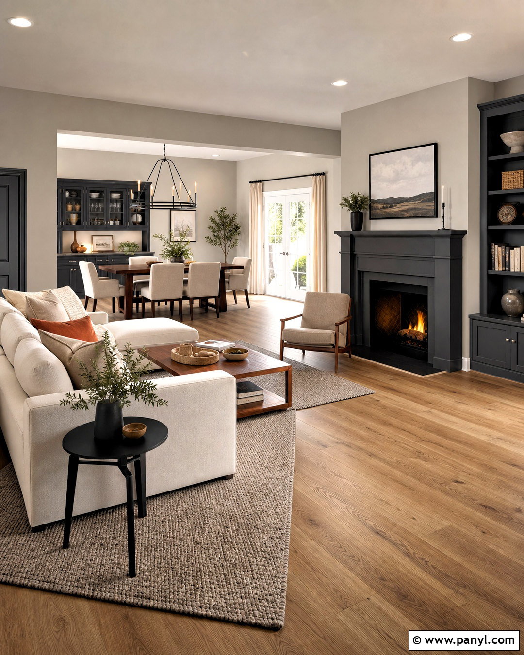 Iron Ore And Agreeable Gray - 20 iron ore coordinating colors