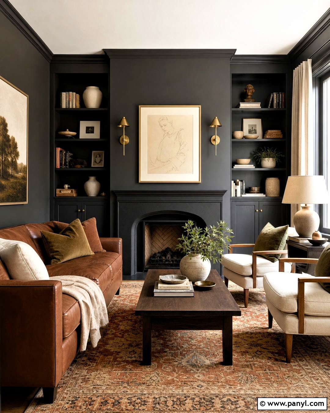 Iron Ore And Cognac Living Room - 20 iron ore living room ideas
