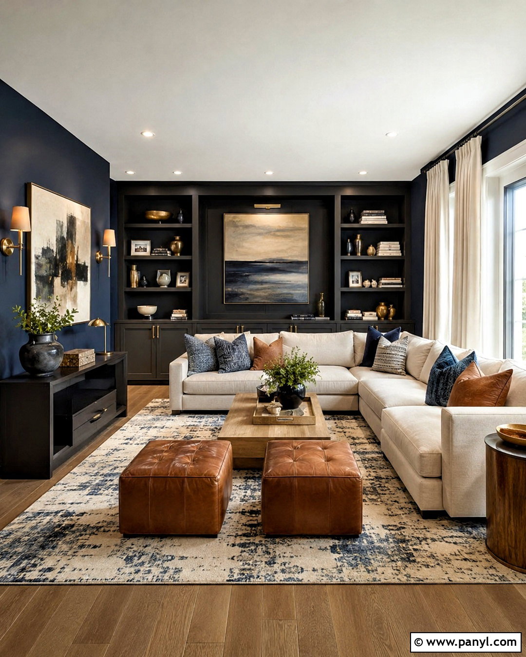 Iron Ore And Deep Navy - 20 iron ore complimentary colors
