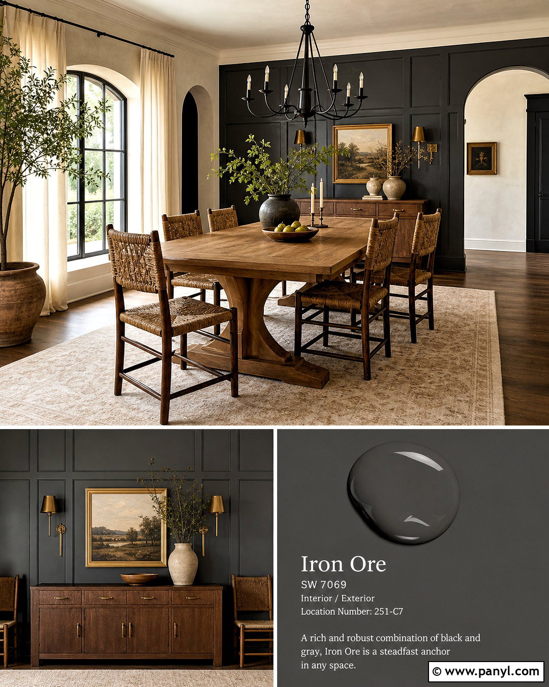 Iron Ore And Greek Villa - 20 iron ore coordinating colors