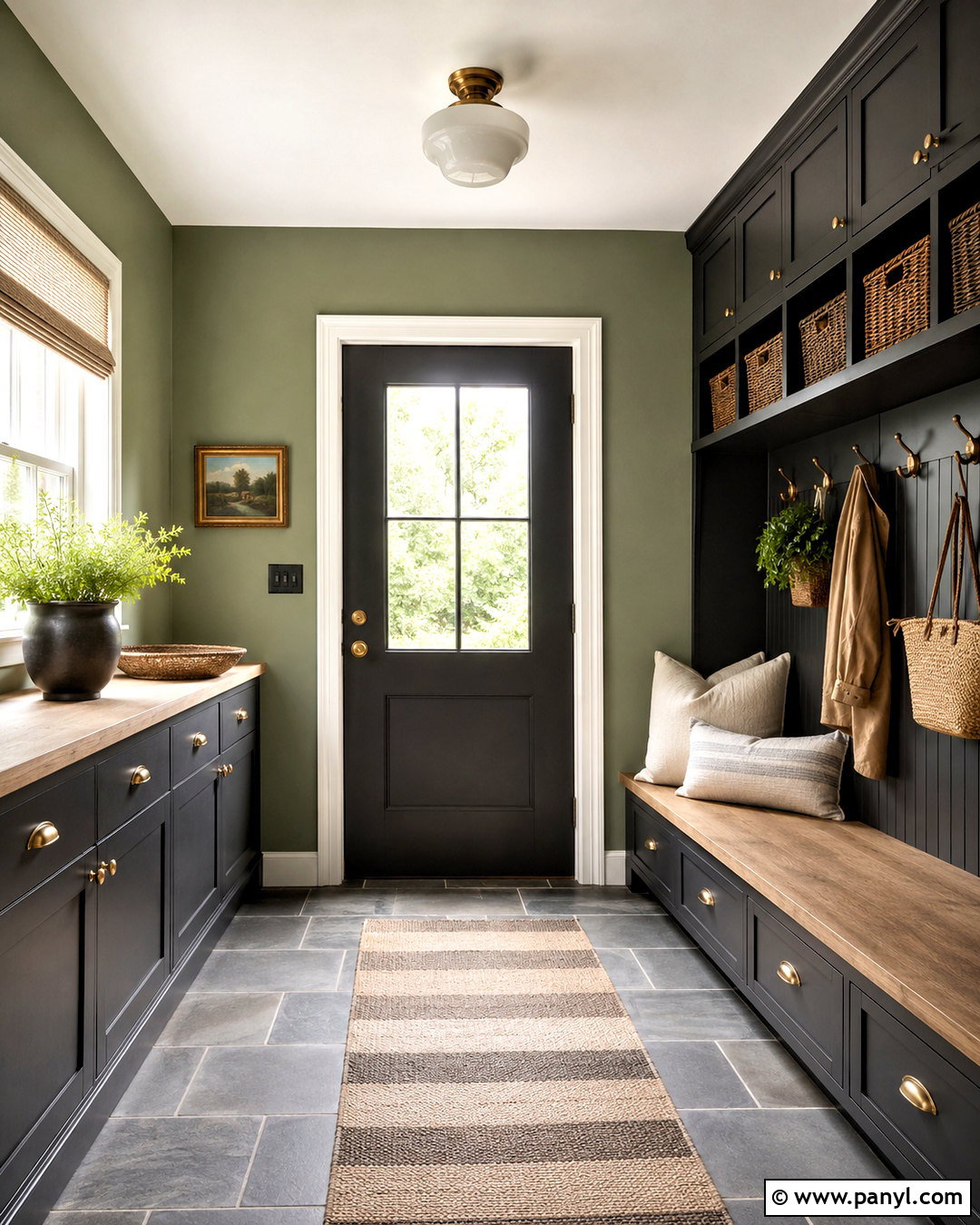 Iron Ore And Sage Green - 20 colors that go with iron ore ideas