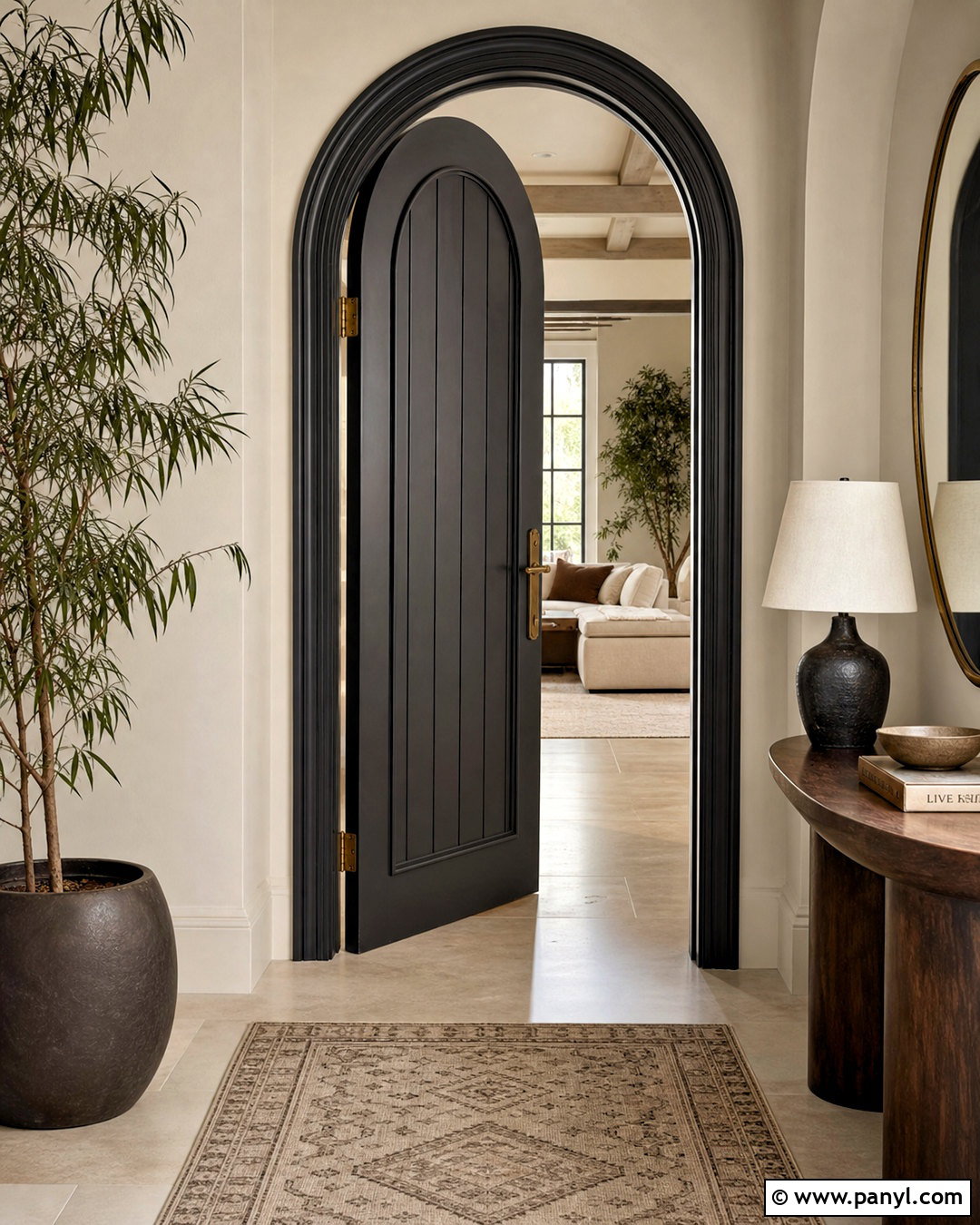 Iron Ore Arched Interior Door - 20 iron ore doors interior ideas