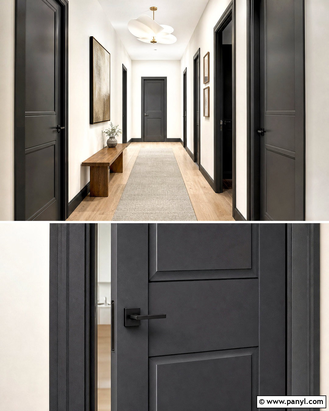 Iron Ore Doors And Matching Trim - 20 iron ore doors interior ideas