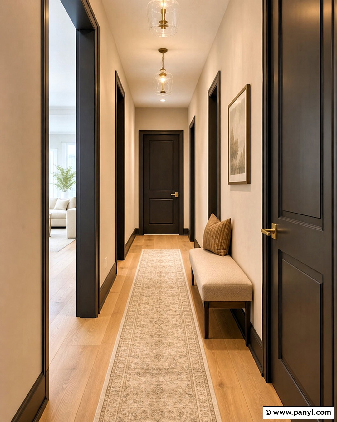 Iron Ore Doors With Warm Greige Walls - 20 iron ore doors interior ideas