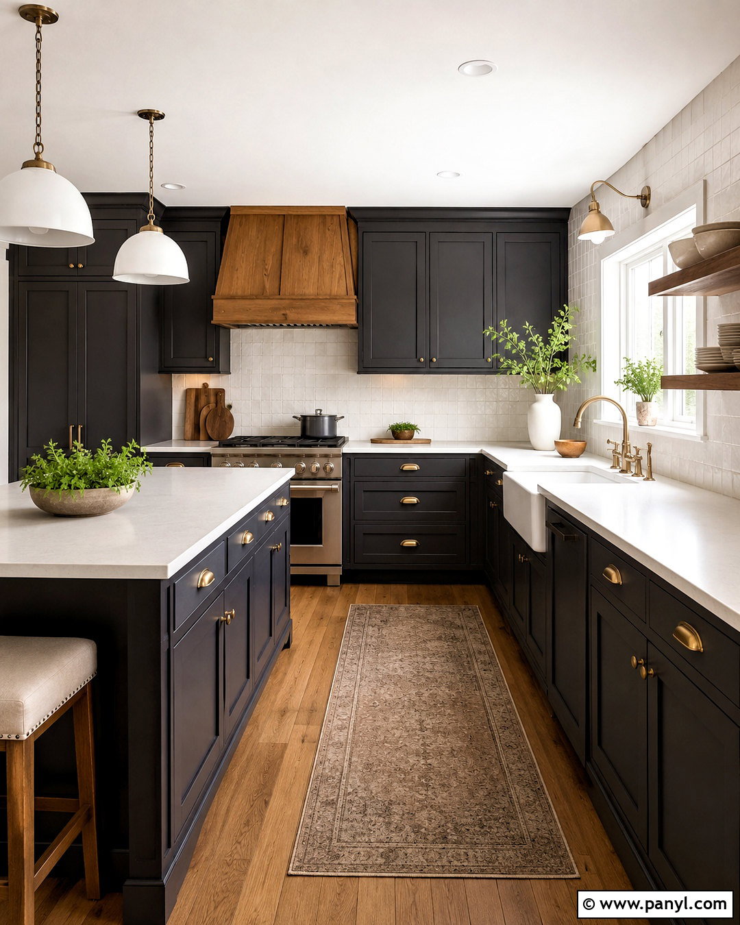 Iron Ore Farmhouse Kitchen Cabinets - 20 iron ore sherwin williams cabinets