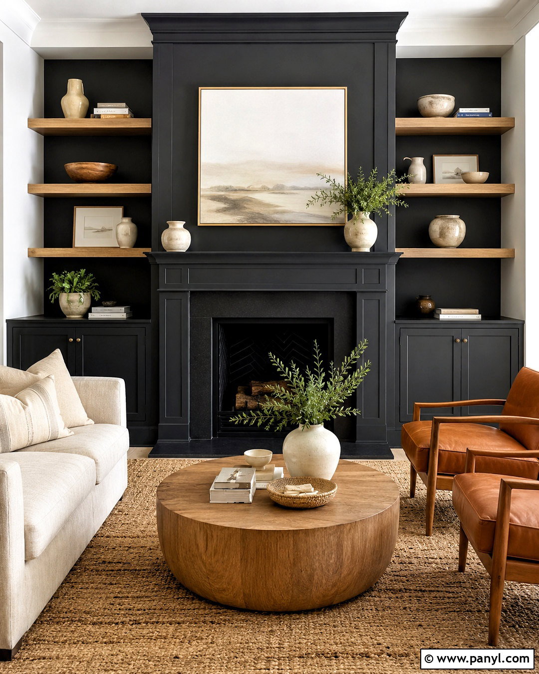 Iron Ore Fireplace With Light Walls - 20 iron ore vs peppercorn ideas