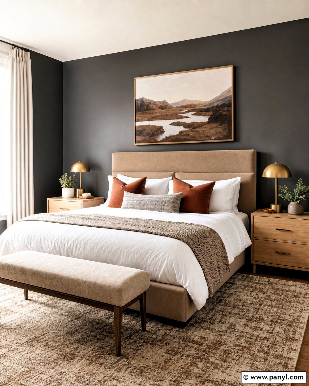 Iron Ore Guest Room Accent Wall - 20 iron ore accent wall ideas