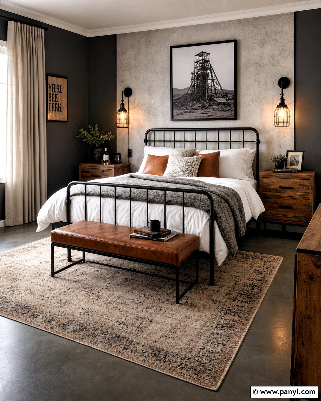 Iron Ore Industrial Bedroom - 20 iron ore sherwin williams bedroom ideas
