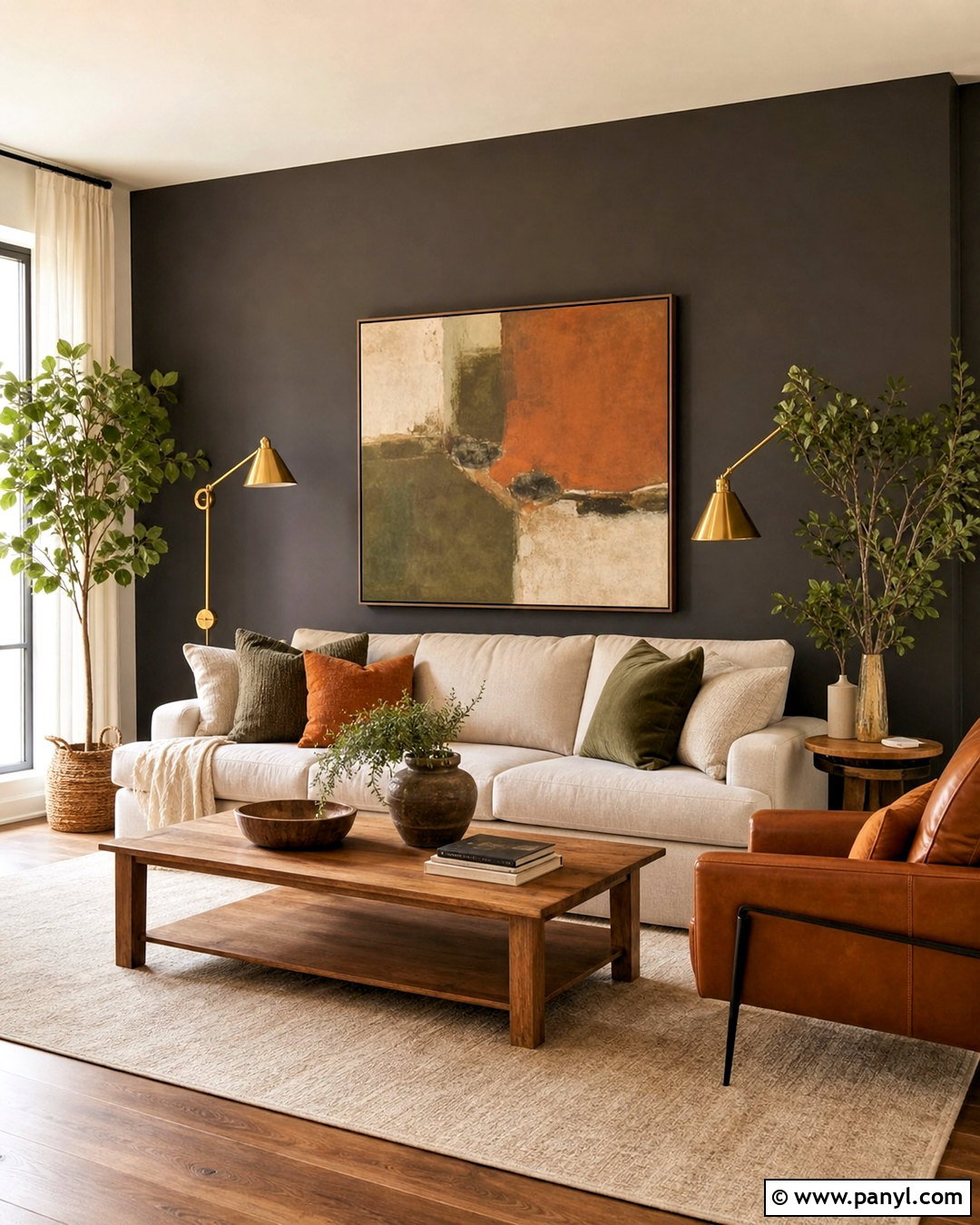Iron Ore Living Room Accent Wall - 20 iron ore accent wall ideas