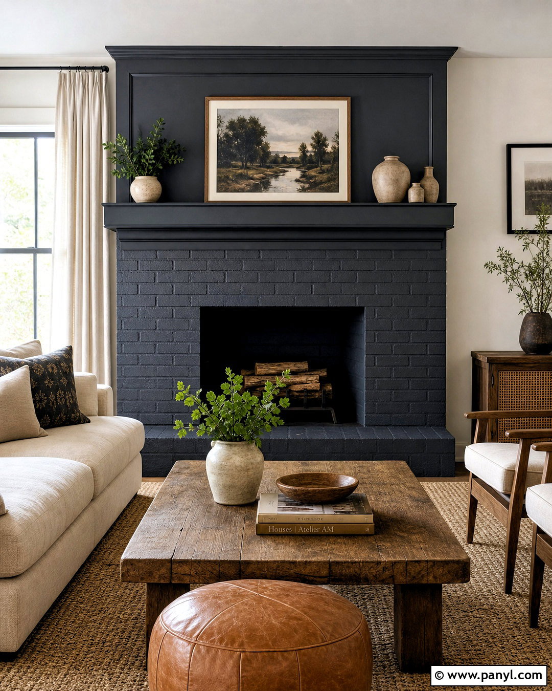 Iron Ore Living Room Fireplace - 20 iron ore living room ideas