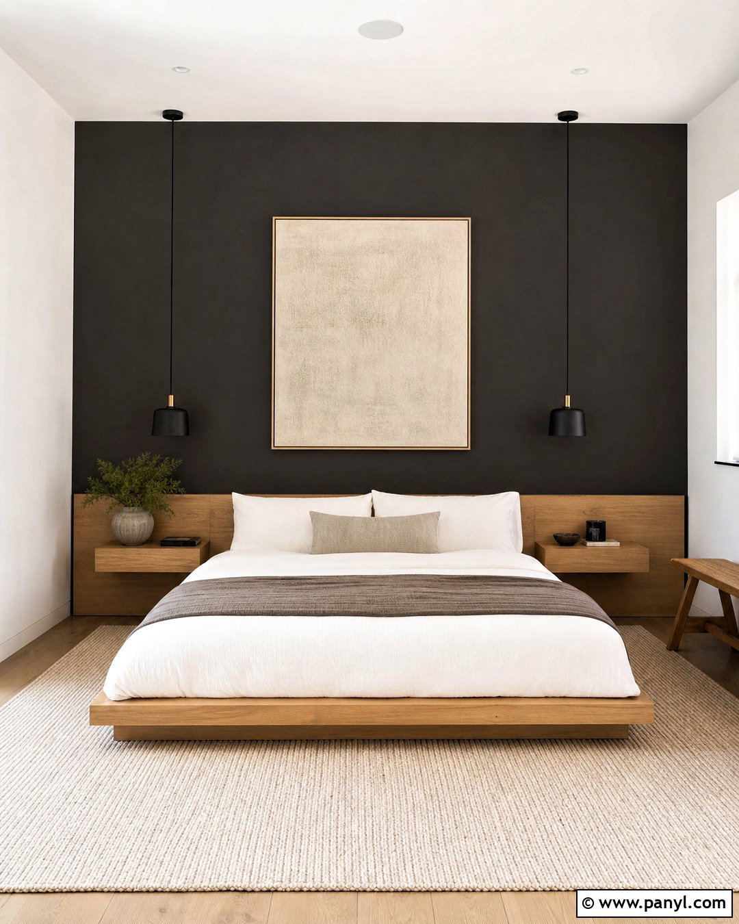 Iron Ore Minimalist Bedroom Accent Wall - 20 iron ore accent wall bedroom ideas