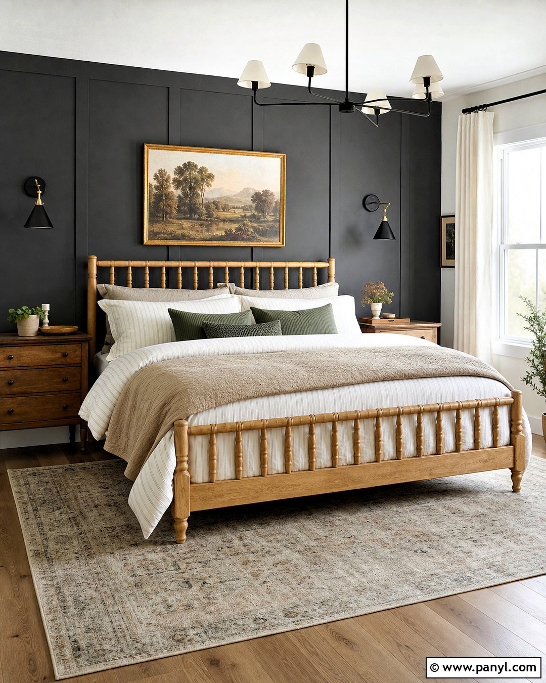 Iron Ore Modern Farmhouse Bedroom - 20 iron ore sherwin williams bedroom ideas