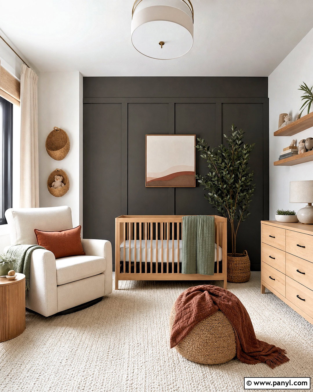 Iron Ore Nursery Accent Wall - 20 iron ore accent wall ideas