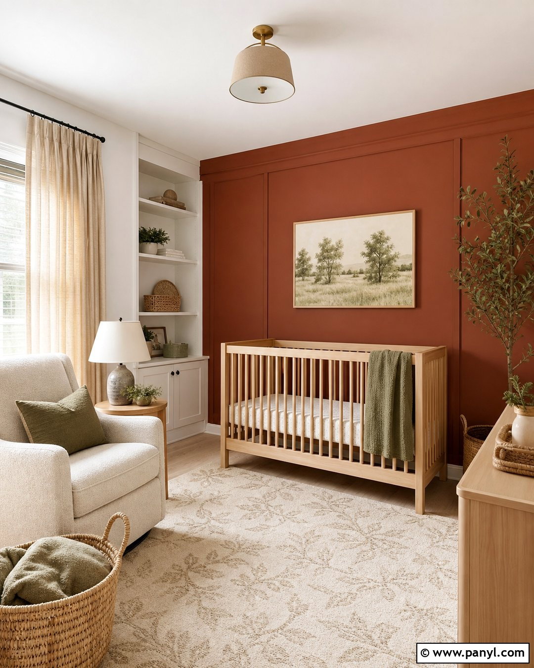 Iron Ore Nursery Accent Wall - 30 Iron Ore Sherwin Williams Accent Wall Ideas