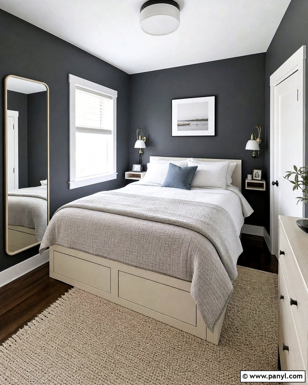 Iron Ore Small Bedroom - 20 iron ore sherwin williams bedroom ideas