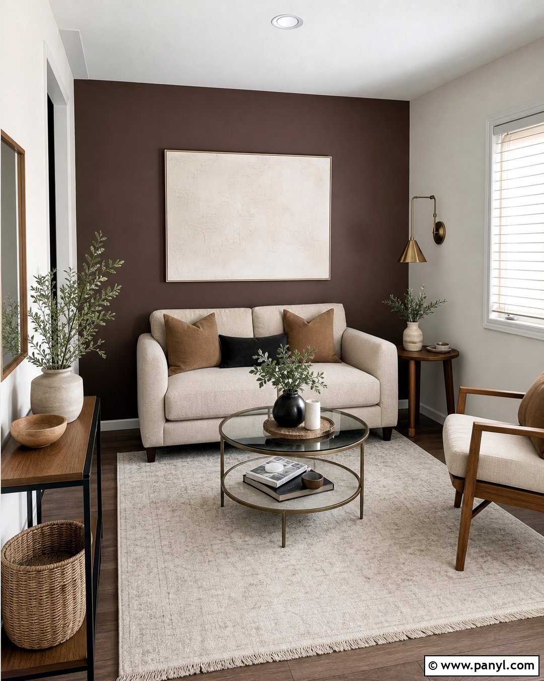 Iron Ore Small Living Room Accent Wall - 30 Iron Ore Sherwin Williams Accent Wall Ideas