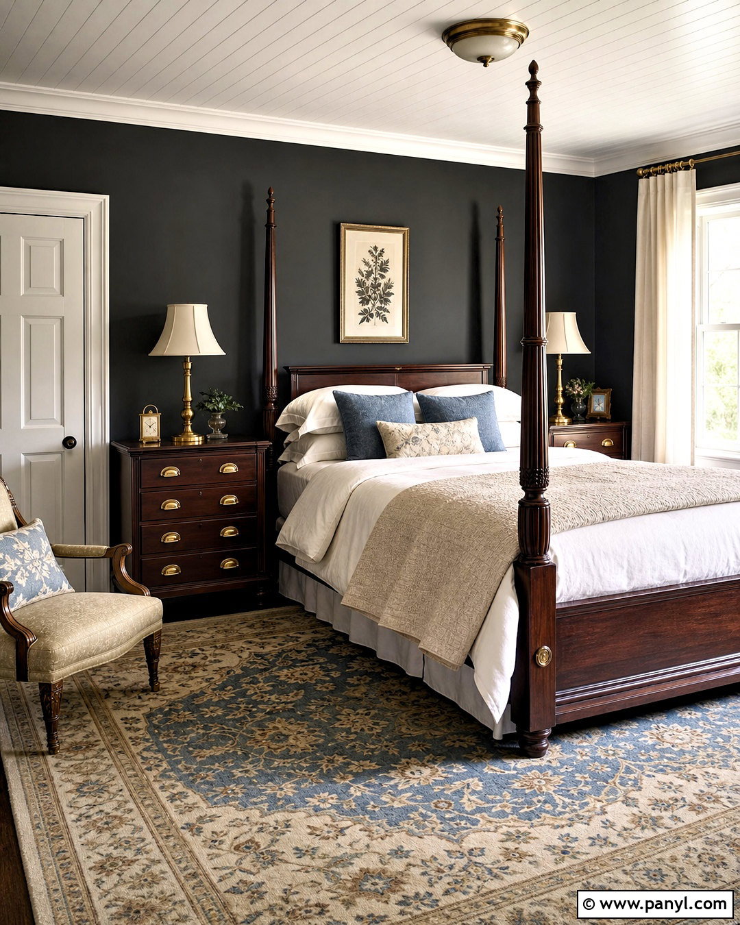 Iron Ore Traditional Bedroom - 20 iron ore sherwin williams bedroom ideas