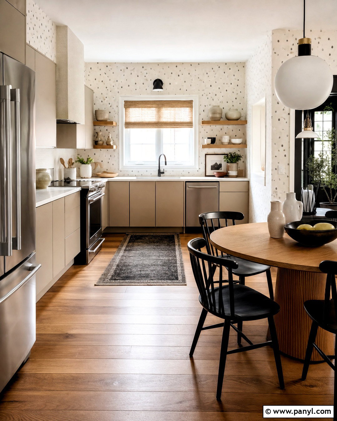 Irregular Spot Wallpaper Kitchen - 20 spot wallpaper ideas