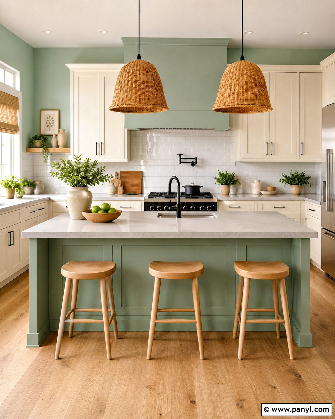 Italian Ice Green Light Green Paint - 20 light green paint colors