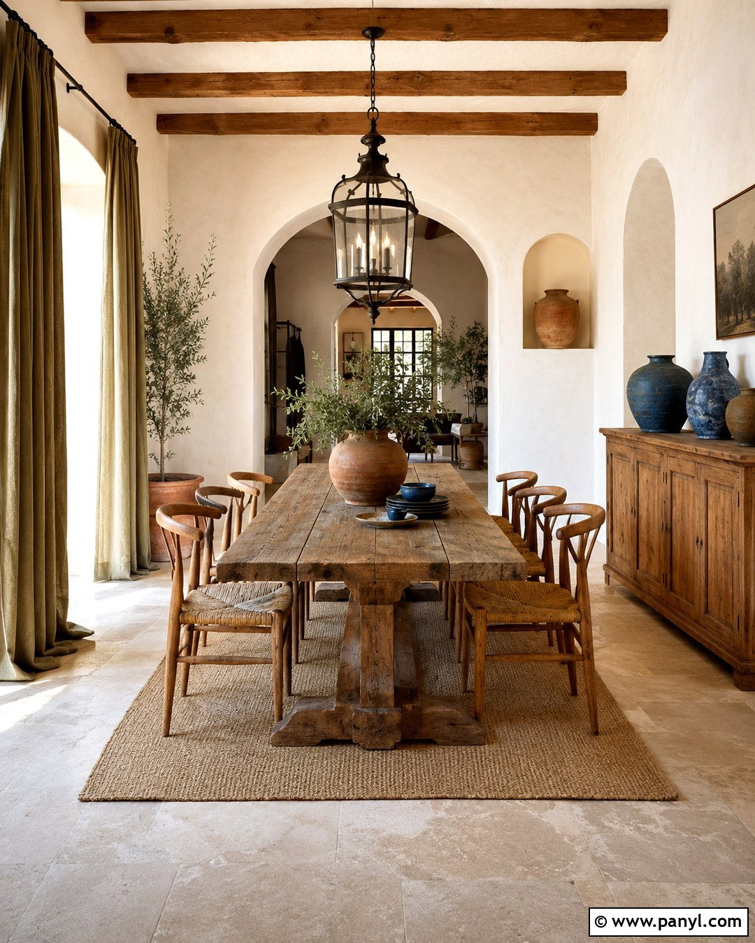Ivory Cream Mediterranean Wall Color - 20 Mediterranean Wall Colors