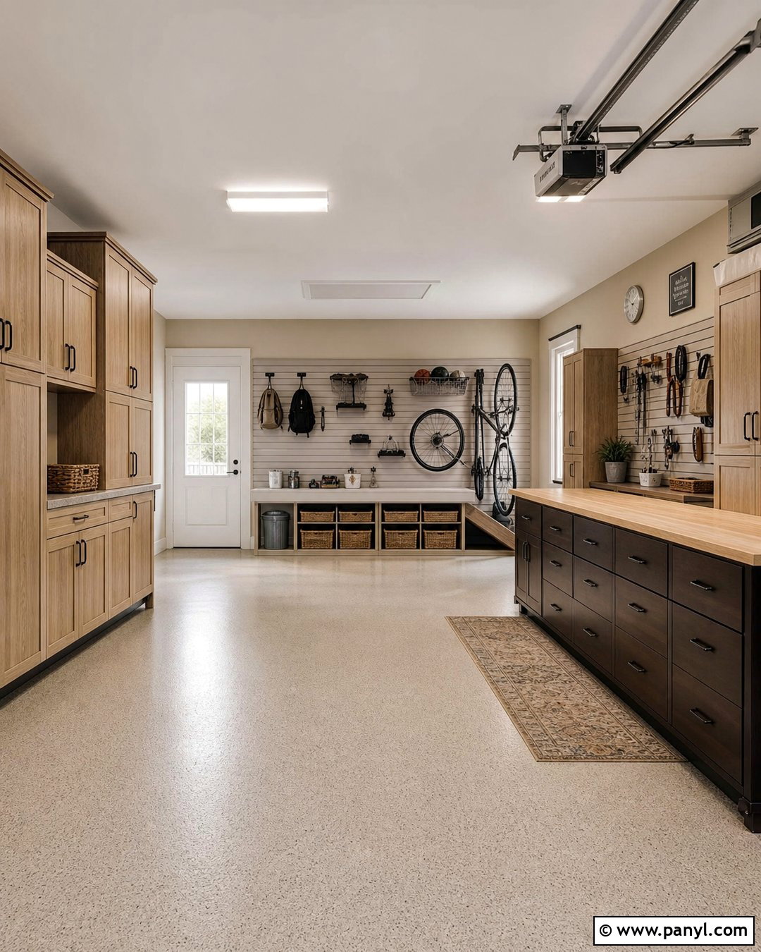 Ivory Garage Walls - 20 Neutral Color Garage Walls