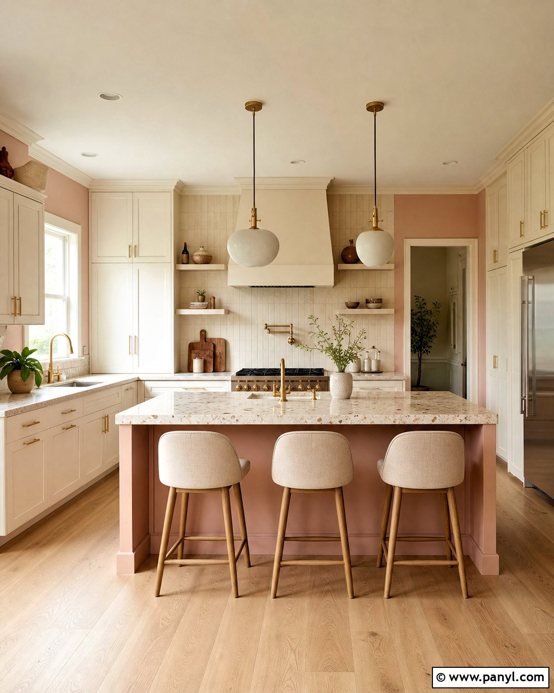Ivory Kitchen Cabinets With Blush Pink - 20 ivory kitchen cabinets color palettes