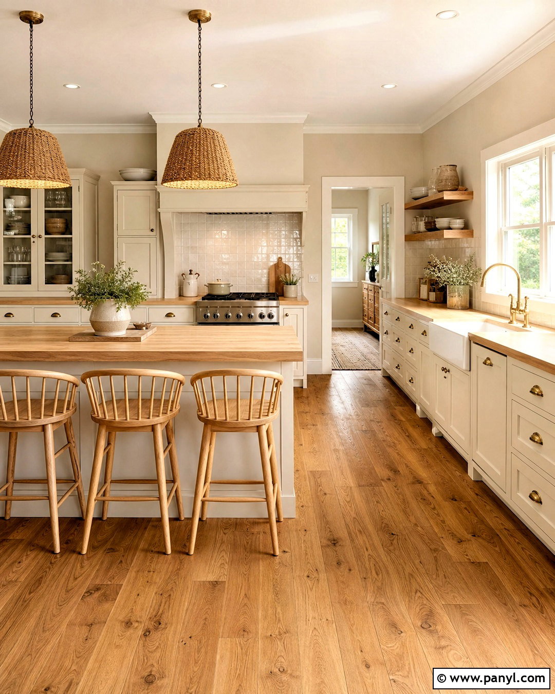Ivory Kitchen Cabinets With Butcher Block - 20 ivory kitchen cabinets color palettes