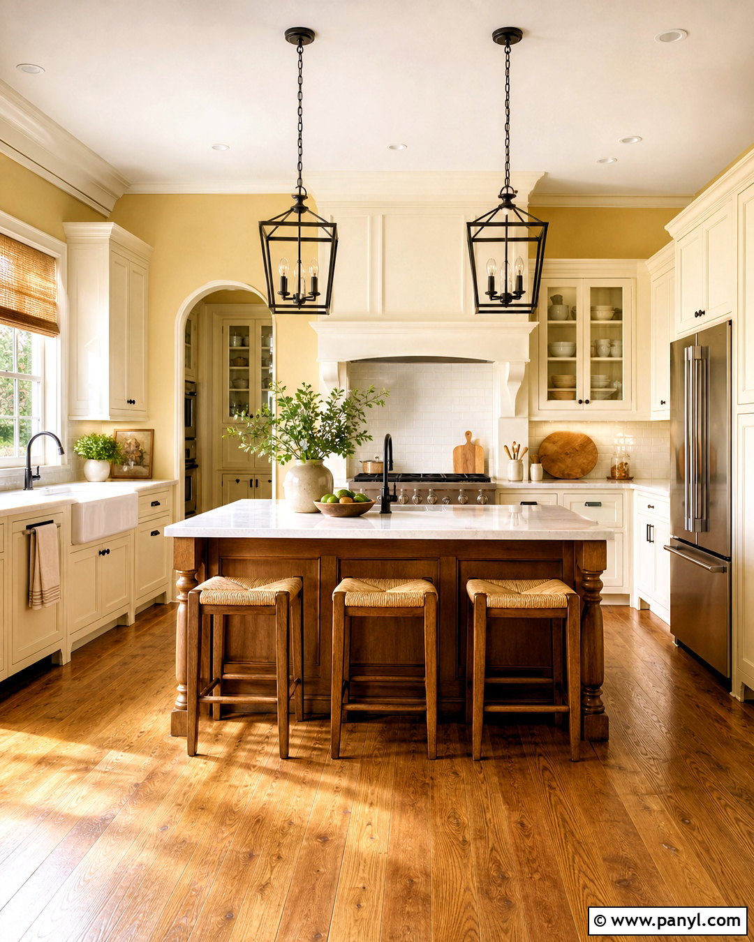 Ivory Kitchen Cabinets With Soft Yellow - 20 ivory kitchen cabinets color palettes