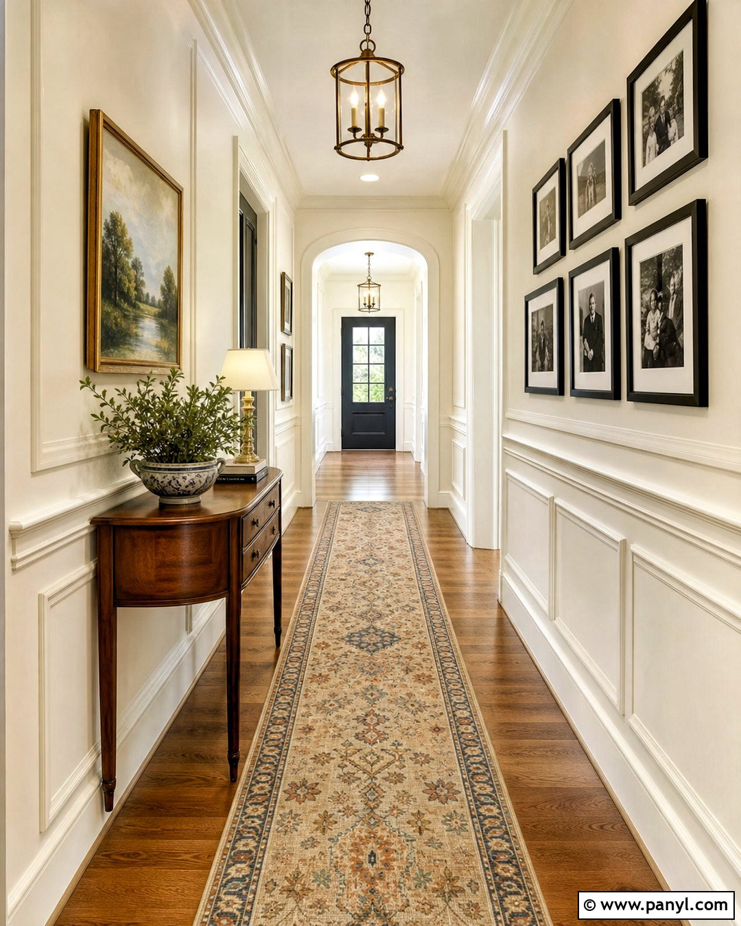 Ivory Lace Hallway With Picture Frame Molding - 20 ivory lace sherwin williams ideas