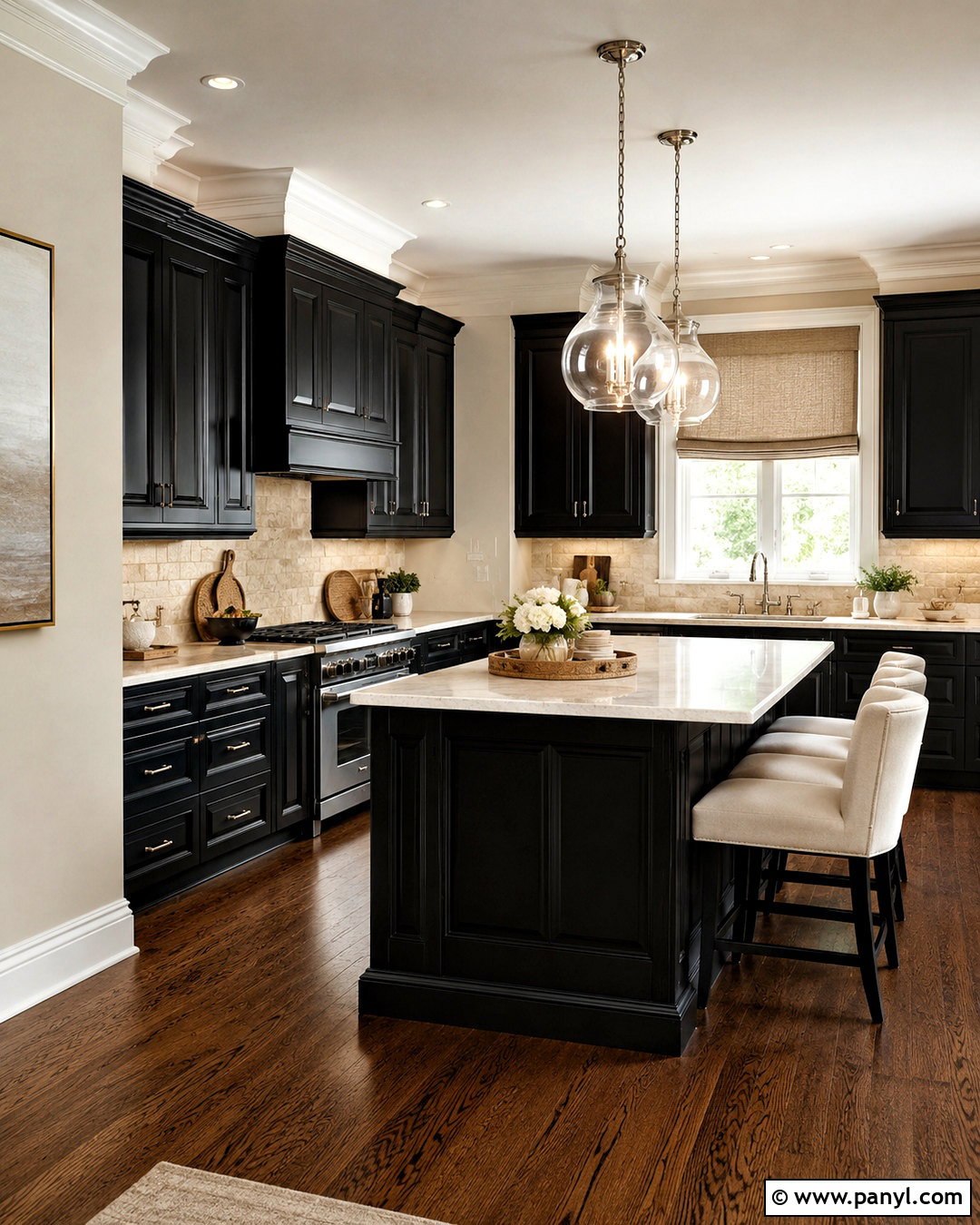 Ivory Walls With Black Cabinets - 20 What Wall Color Goes With Black Cabinets
