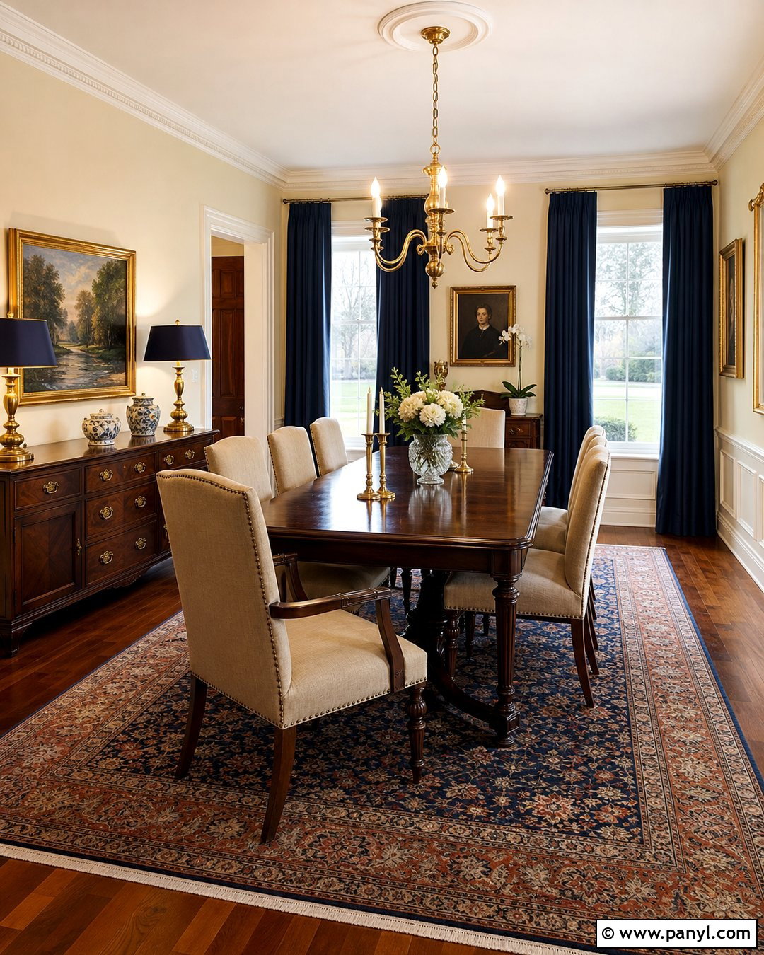 Ivory Walls With Cherry Wood Floors - 25 Wall Color Combination With Wooden Floor Ideas