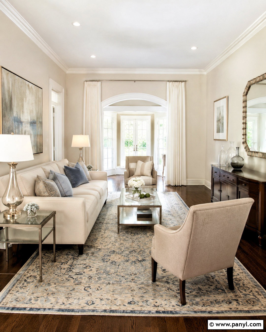 Ivory Walls With Dark Wood Floors - 35 wall colors for dark wood floors