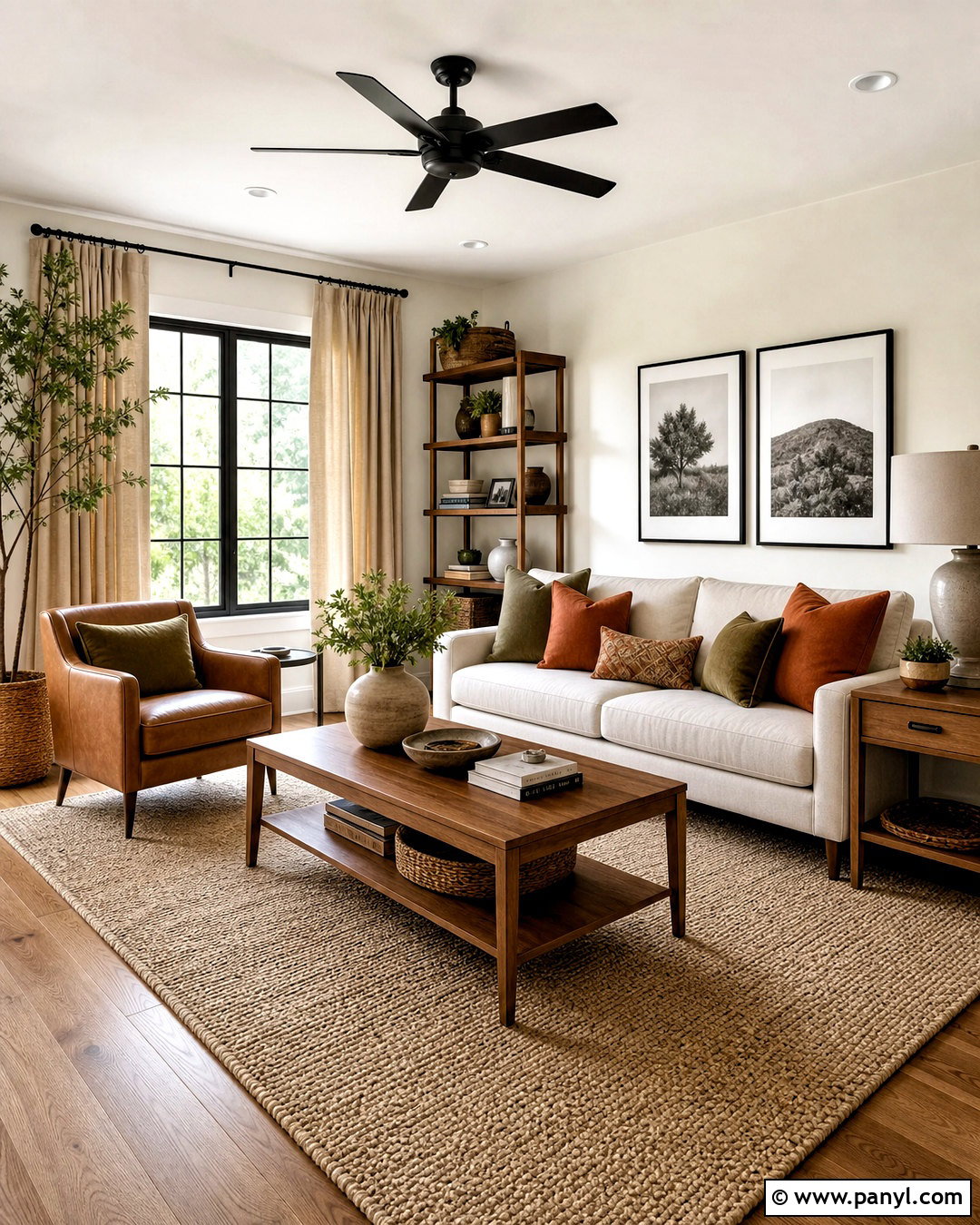 Ivory Walls With Warm Oak - 20 ivory color walls