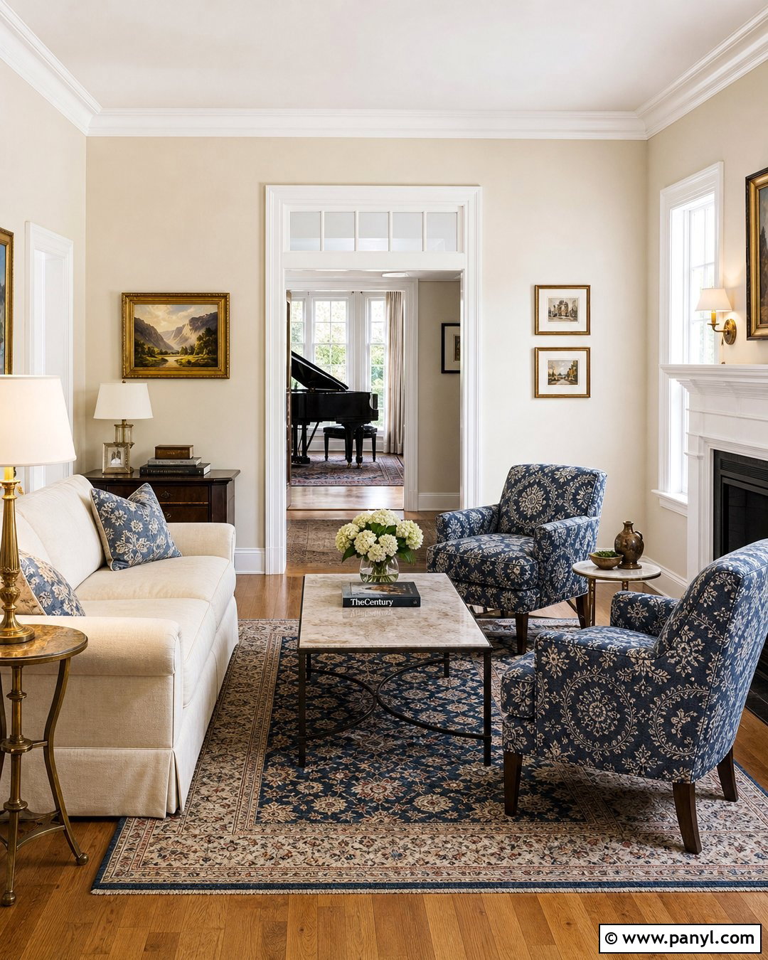 Ivory Walls With White Trim - 35 Ivory Wall Paint Ideas