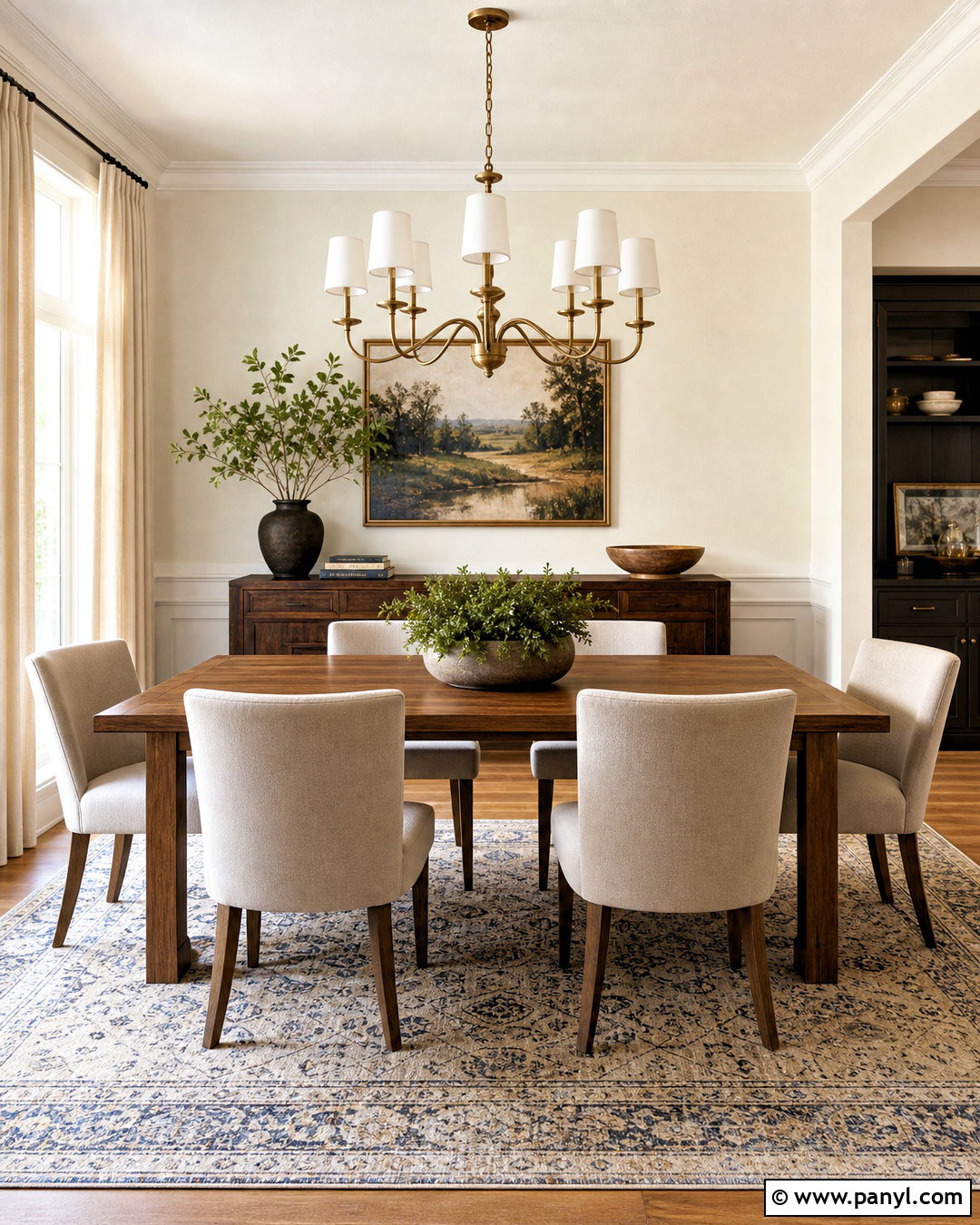 Ivory Walls in a Dining Room - 20 ivory color walls