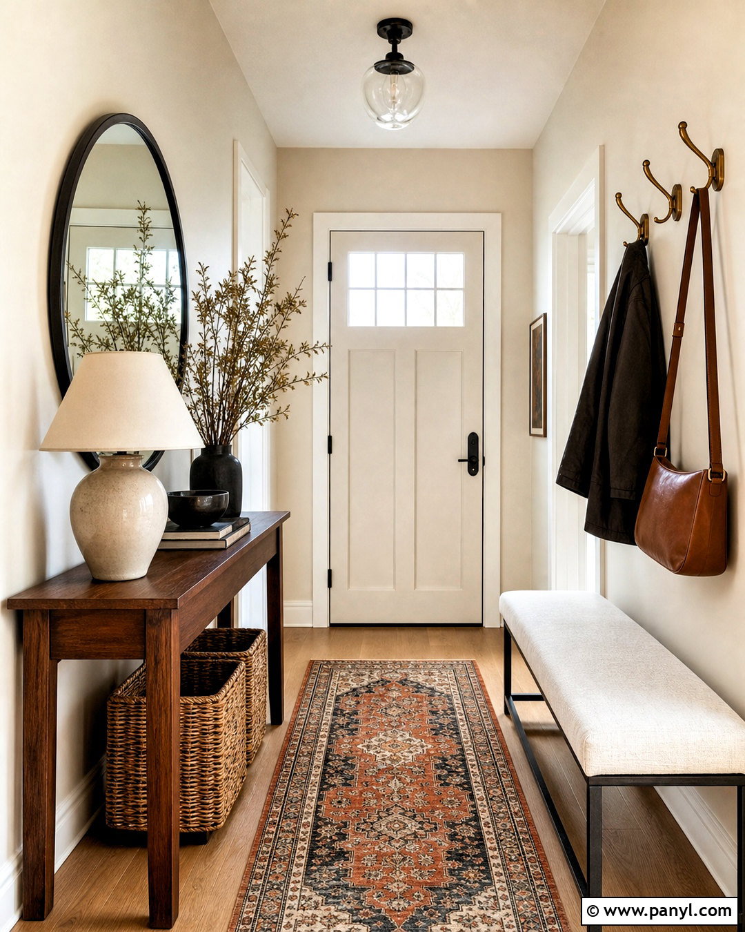 Ivory Walls in an Entryway - 20 ivory color walls
