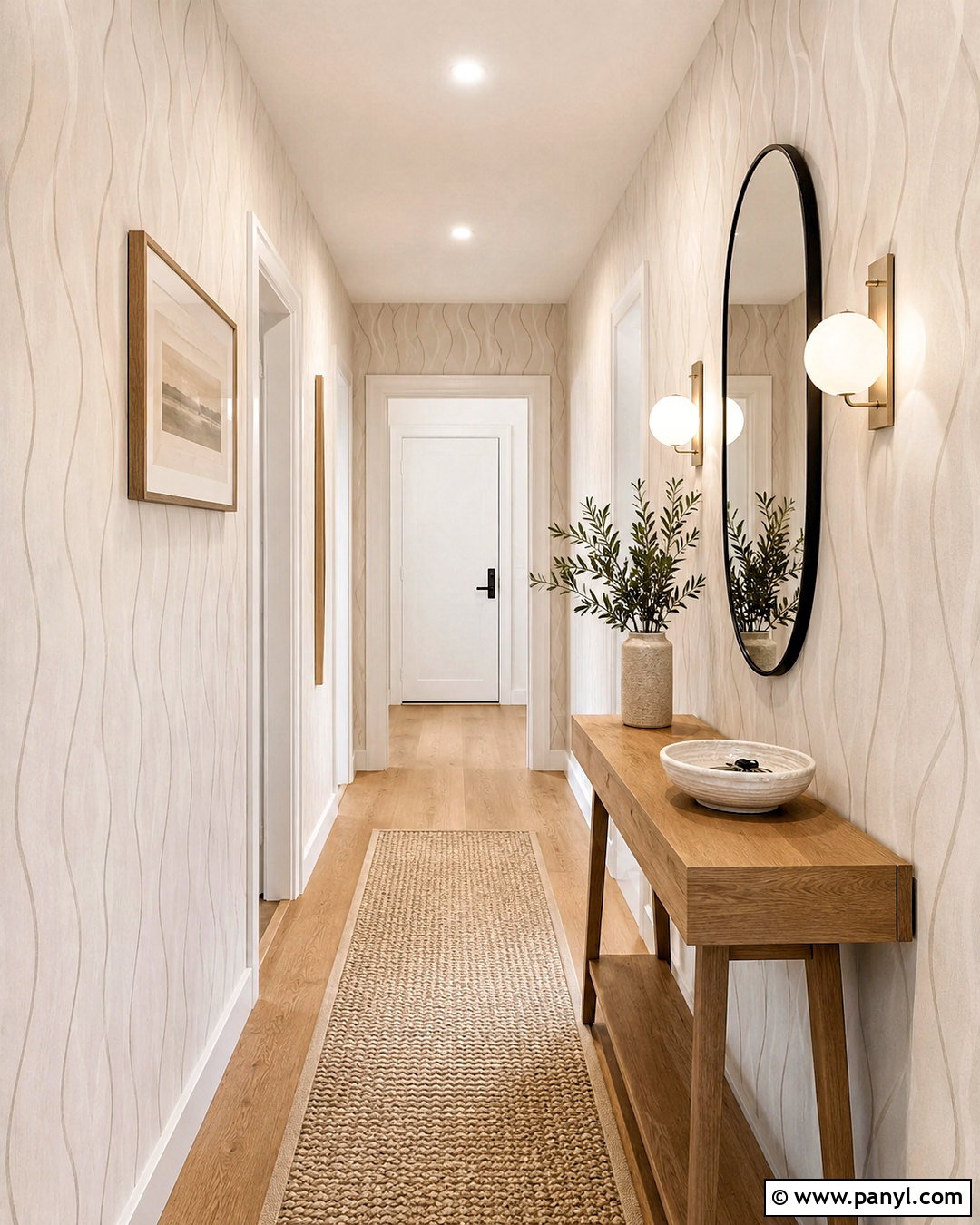 Ivory Wave Wallpaper - 20 neutral minimalist wallpaper ideas