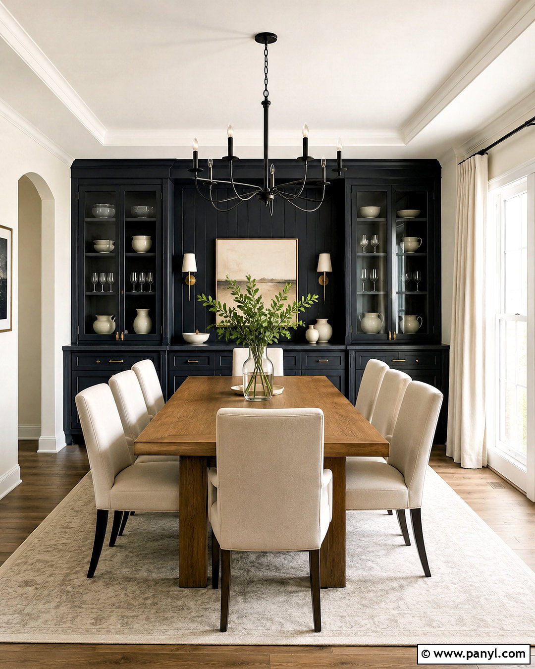 Ivory and Blackened Blue Color Palette - 20 clean color palette ideas