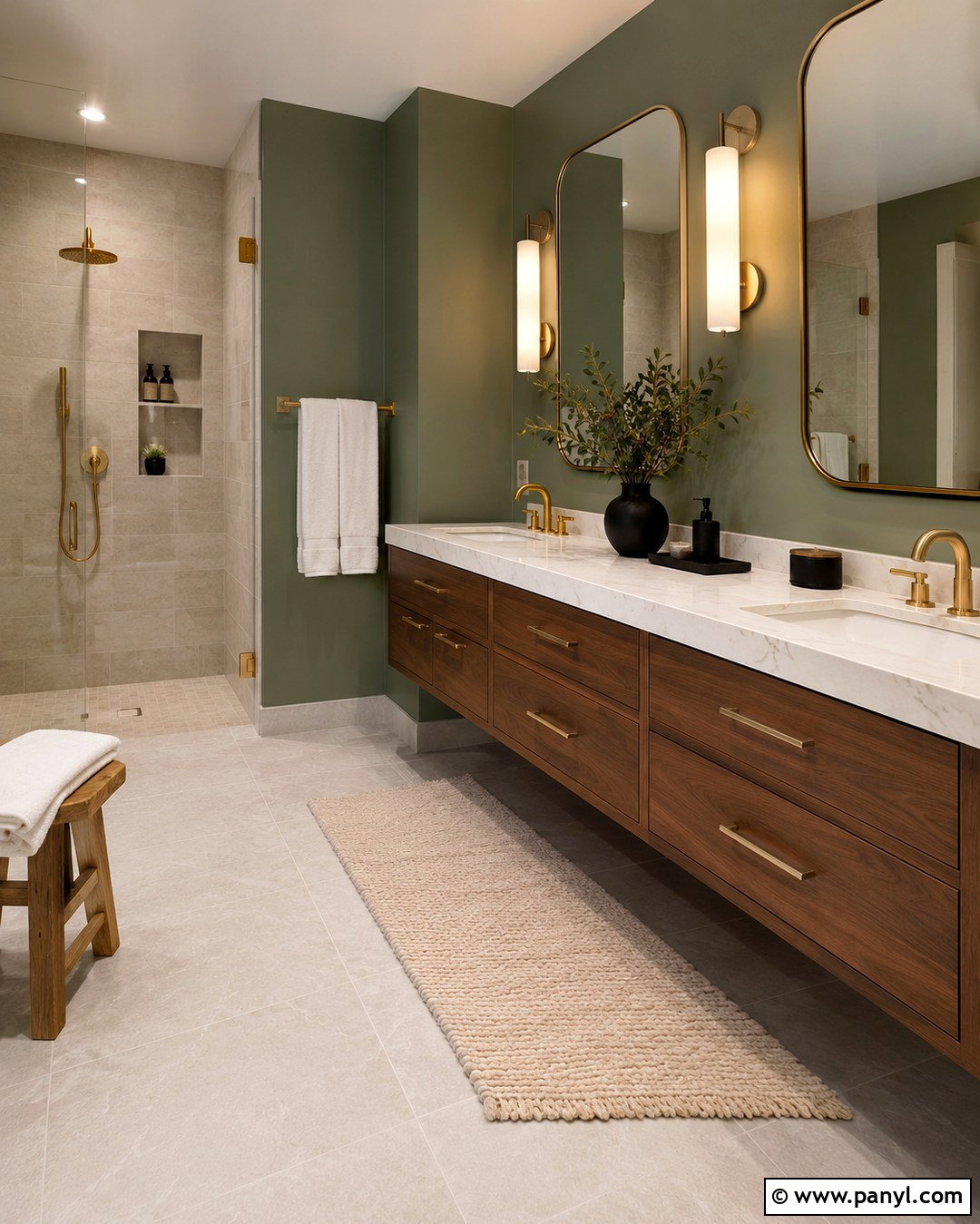 Jade Green Bathroom Walls - 20 Best Green For Bathroom Walls